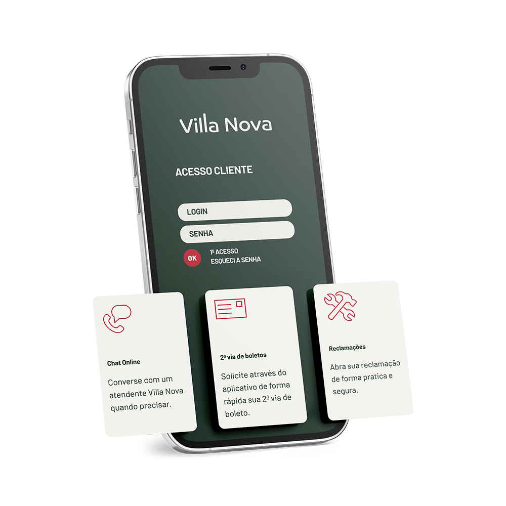 Aplicativo Villa Nova Condominios — administração de condomínios em Guarulhos