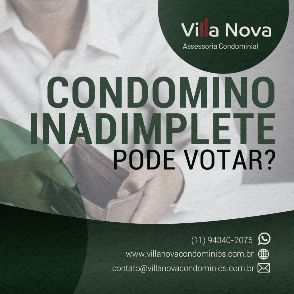 condômino inadimplente