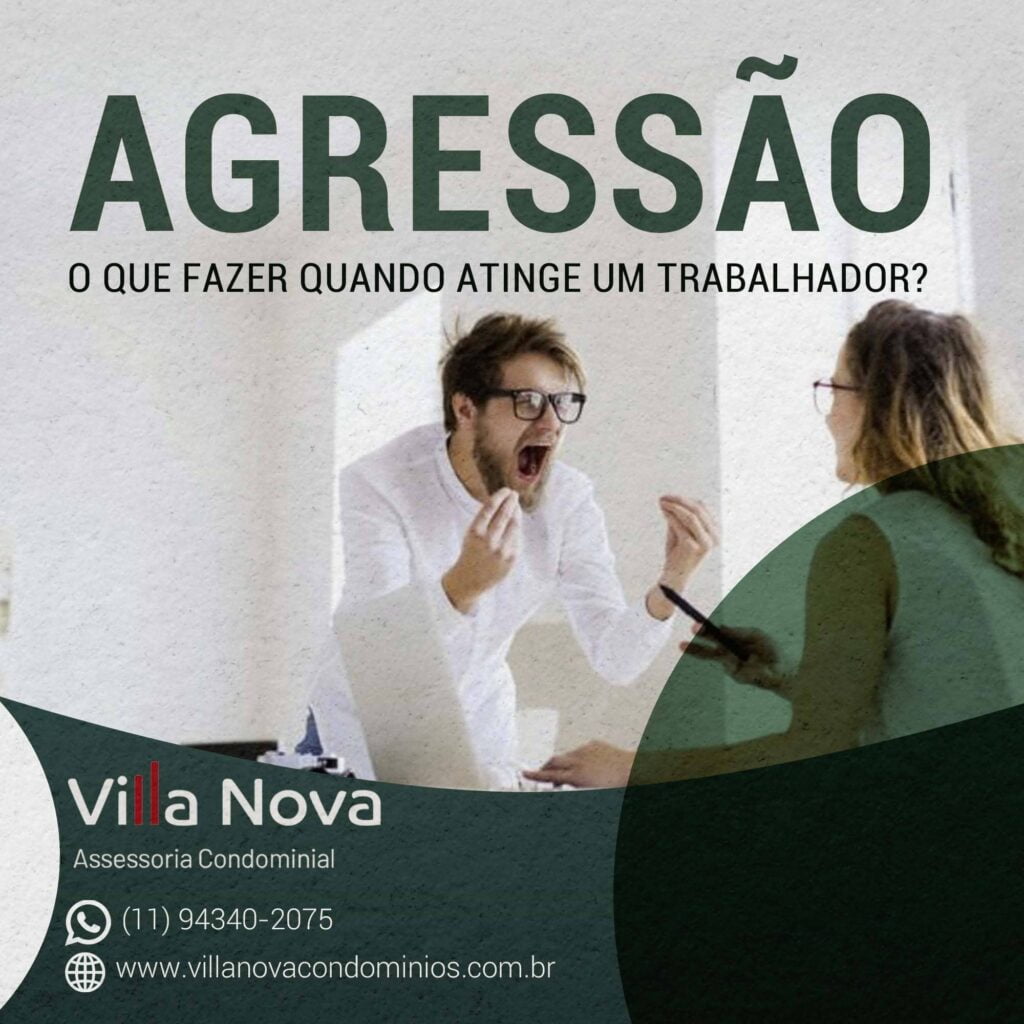 Agressão a um trabalhador